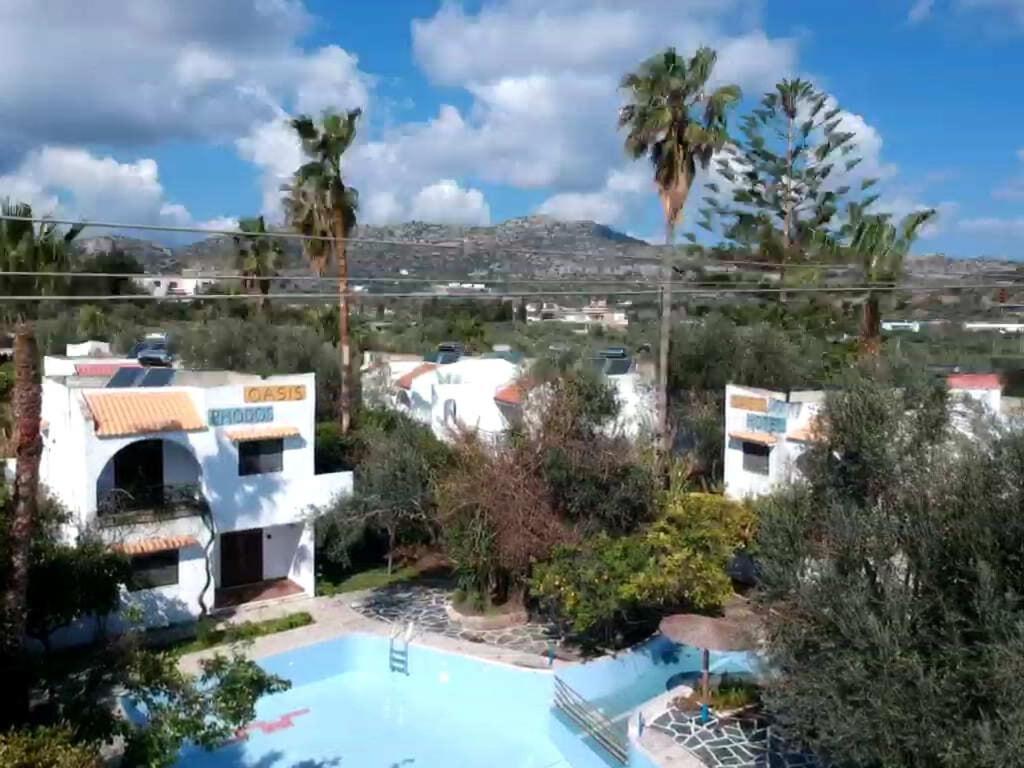 Oasis Hotel Bungalows Rhodes Afantou Ngoại thất bức ảnh